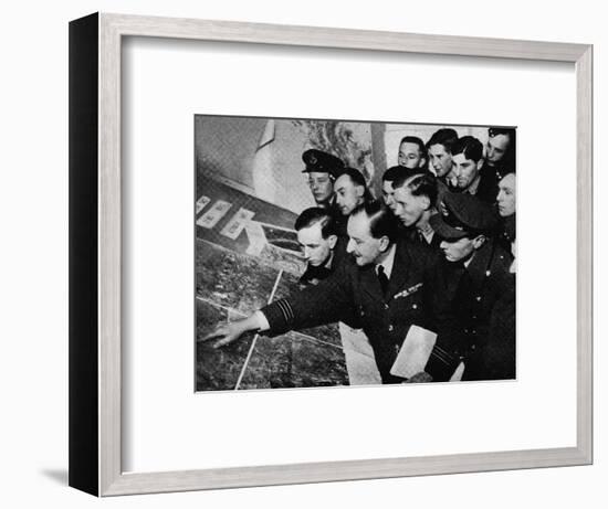 'The target to-night is...', 1941-Unknown-Framed Photographic Print