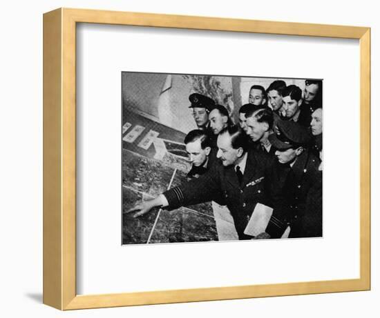 'The target to-night is...', 1941-Unknown-Framed Photographic Print