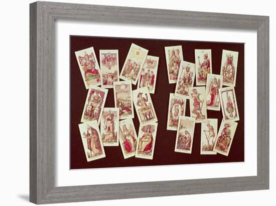 The Tarot Cards of the Major Arcana-null-Framed Giclee Print