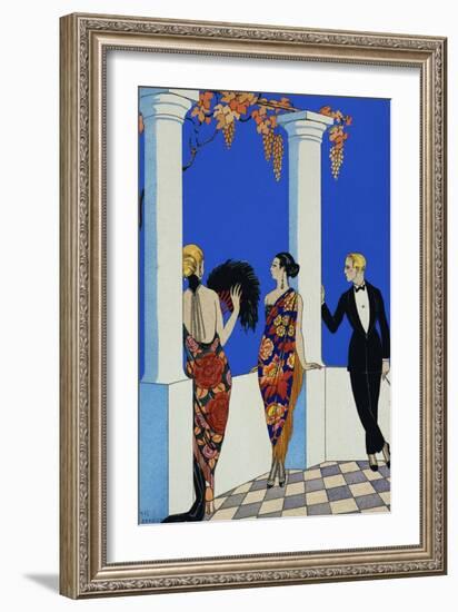 The Taste of Chales-Georges Barbier-Framed Giclee Print