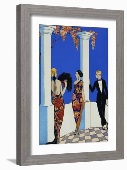 The Taste of Chales-Georges Barbier-Framed Giclee Print