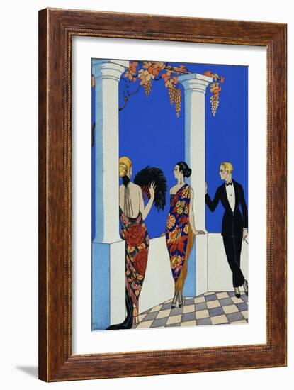 The Taste of Chales-Georges Barbier-Framed Giclee Print