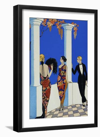 The Taste of Chales-Georges Barbier-Framed Giclee Print