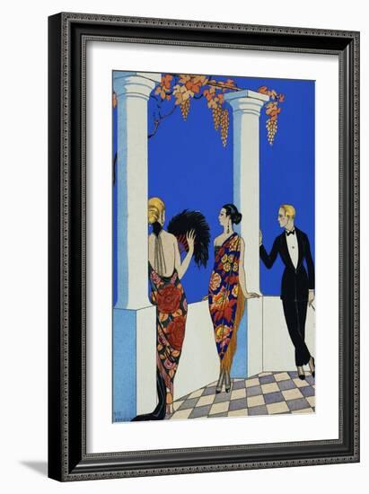 The Taste of Chales-Georges Barbier-Framed Giclee Print