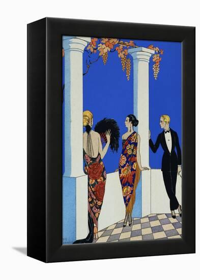 The Taste of Chales-Georges Barbier-Framed Premier Image Canvas