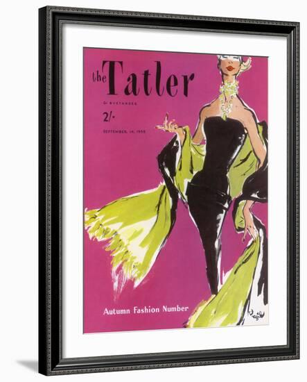 The Tatler, September 1955-The Vintage Collection-Framed Giclee Print