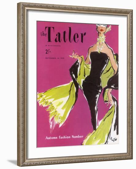 The Tatler, September 1955-The Vintage Collection-Framed Giclee Print