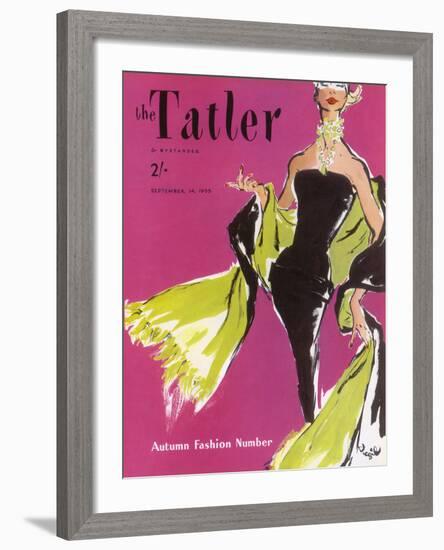 The Tatler, September 1955-The Vintage Collection-Framed Giclee Print