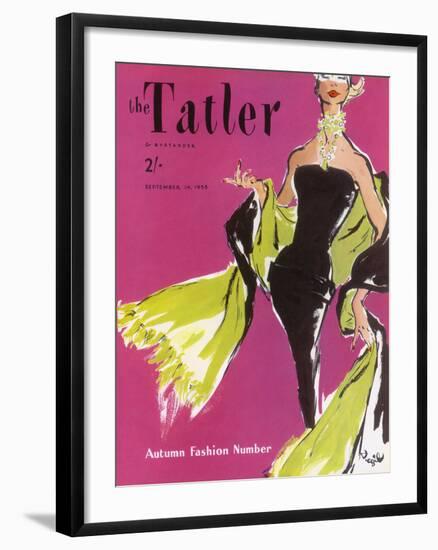 The Tatler, September 1955-The Vintage Collection-Framed Giclee Print