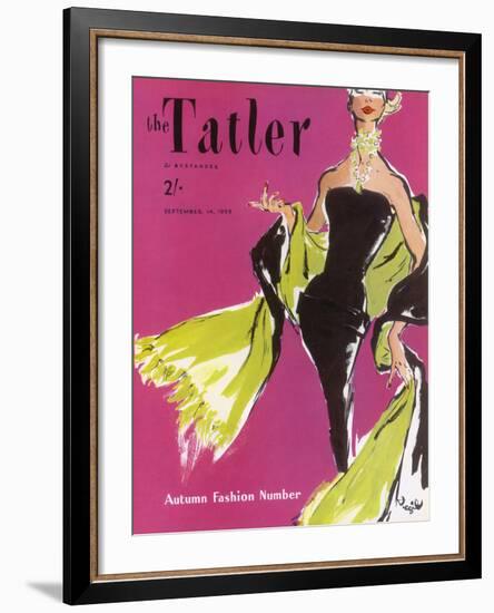 The Tatler, September 1955-The Vintage Collection-Framed Giclee Print