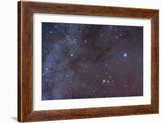 The Taurus Region Showing Dark Lanes of Nebulosity-null-Framed Photographic Print