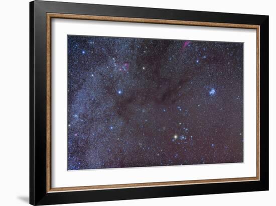 The Taurus Region Showing Dark Lanes of Nebulosity-null-Framed Photographic Print