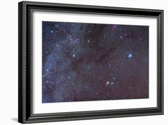 The Taurus Region Showing Dark Lanes of Nebulosity-null-Framed Photographic Print