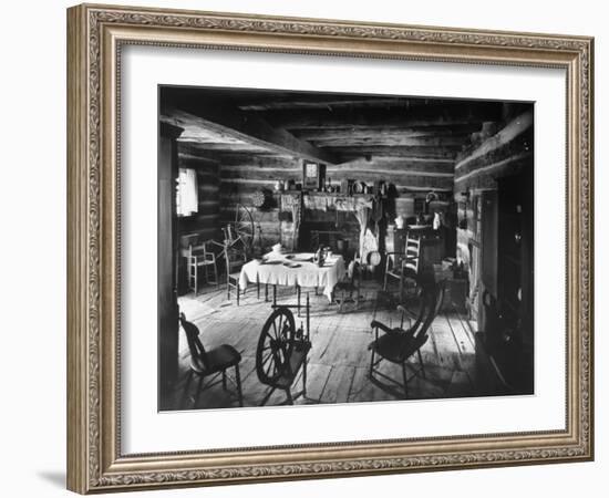 The Tavern Where Abraham Lincoln Met and Quickly Fell in Love with Ann Rutledge-Ralph Crane-Framed Photographic Print