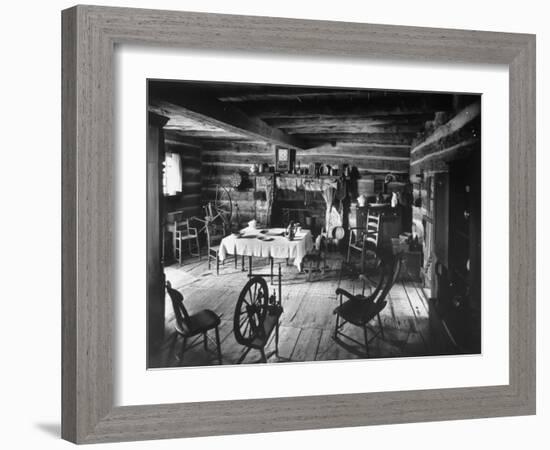 The Tavern Where Abraham Lincoln Met and Quickly Fell in Love with Ann Rutledge-Ralph Crane-Framed Photographic Print