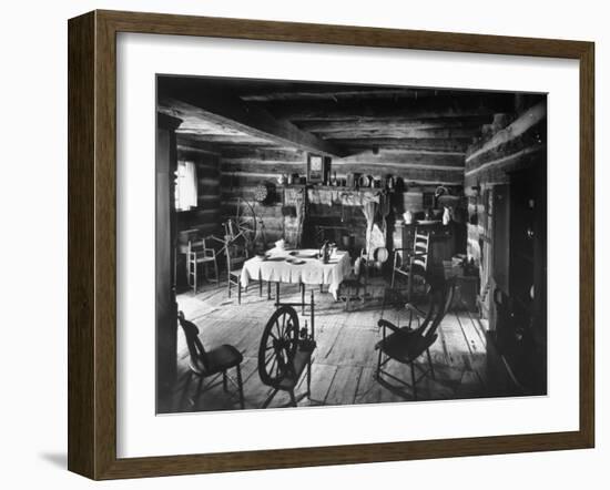 The Tavern Where Abraham Lincoln Met and Quickly Fell in Love with Ann Rutledge-Ralph Crane-Framed Photographic Print