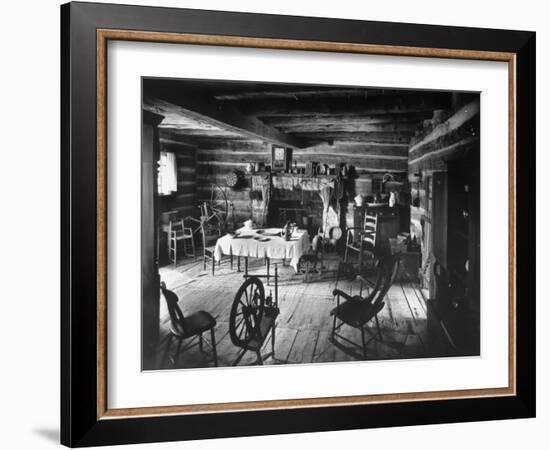 The Tavern Where Abraham Lincoln Met and Quickly Fell in Love with Ann Rutledge-Ralph Crane-Framed Photographic Print