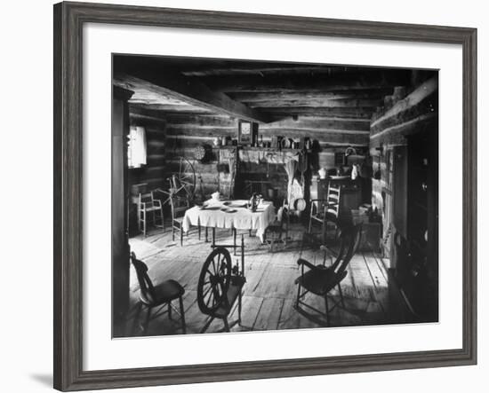 The Tavern Where Abraham Lincoln Met and Quickly Fell in Love with Ann Rutledge-Ralph Crane-Framed Photographic Print