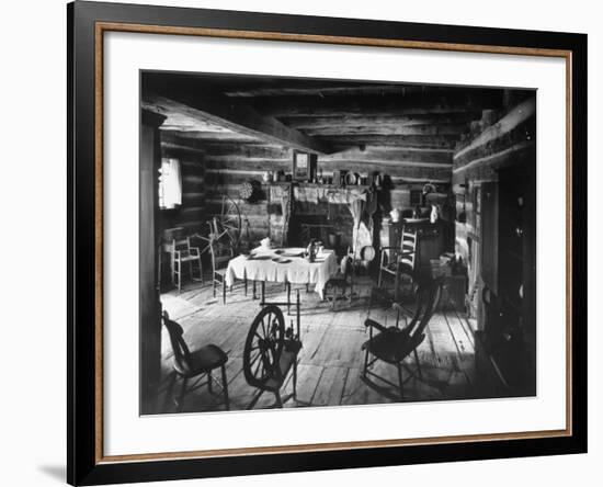 The Tavern Where Abraham Lincoln Met and Quickly Fell in Love with Ann Rutledge-Ralph Crane-Framed Photographic Print