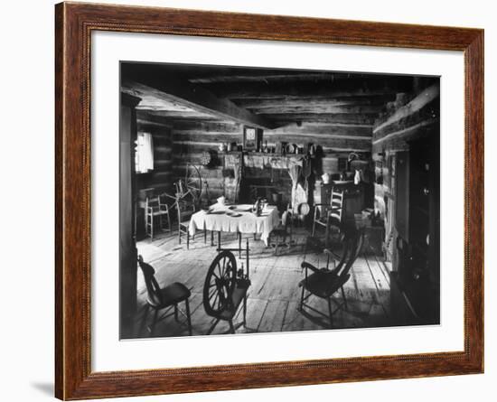 The Tavern Where Abraham Lincoln Met and Quickly Fell in Love with Ann Rutledge-Ralph Crane-Framed Photographic Print