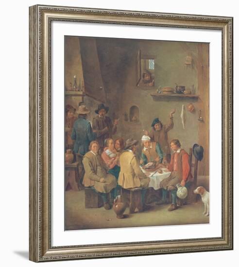 The Tavern-David Teniers the Younger-Framed Collectable Print