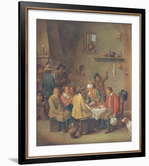 The Tavern-David Teniers the Younger-Framed Collectable Print
