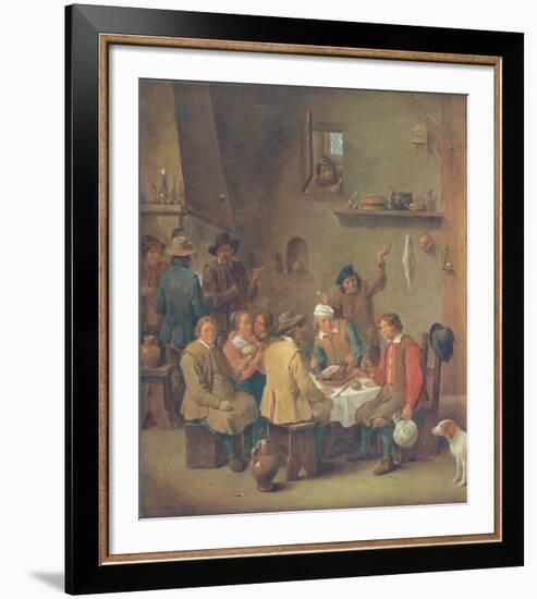 The Tavern-David Teniers the Younger-Framed Collectable Print