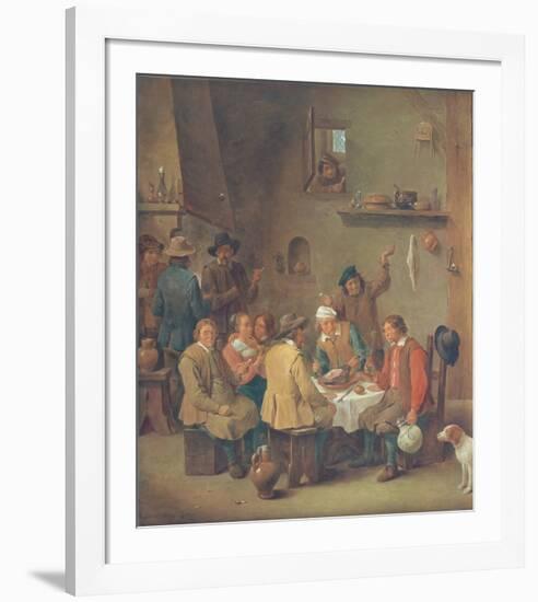 The Tavern-David Teniers the Younger-Framed Collectable Print