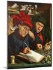 The Tax Collectors, 1520s-Quentin Massys-Mounted Giclee Print