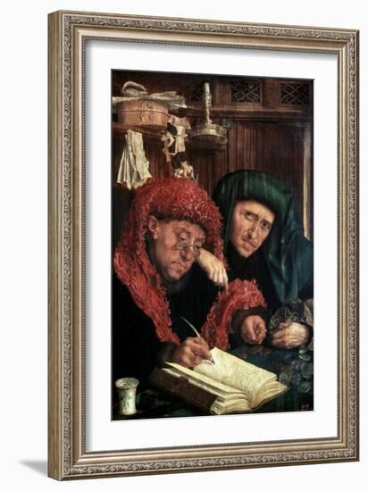 The Tax Collectors, Between 1490 and 1567-Marinus Van Reymerswaele-Framed Giclee Print