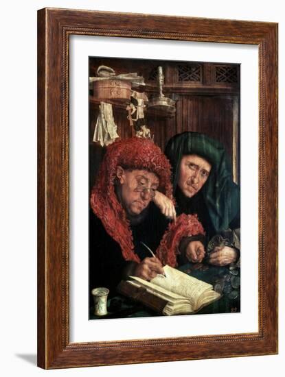 The Tax Collectors, Between 1490 and 1567-Marinus Van Reymerswaele-Framed Giclee Print