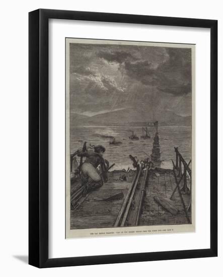 The Tay Bridge Disaster, View of the Broken Bridge from the North End-Frank Dadd-Framed Giclee Print