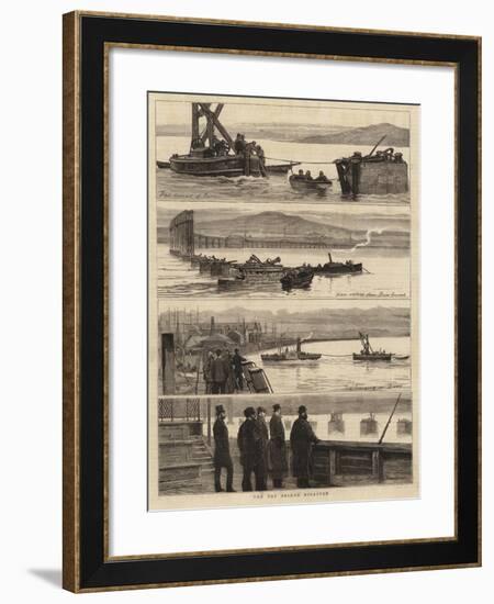 The Tay Bridge Disaster-null-Framed Giclee Print