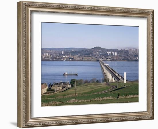 The Tay Bridge, Dundee, Angus, Scotland, United Kingdom-Adam Woolfitt-Framed Photographic Print