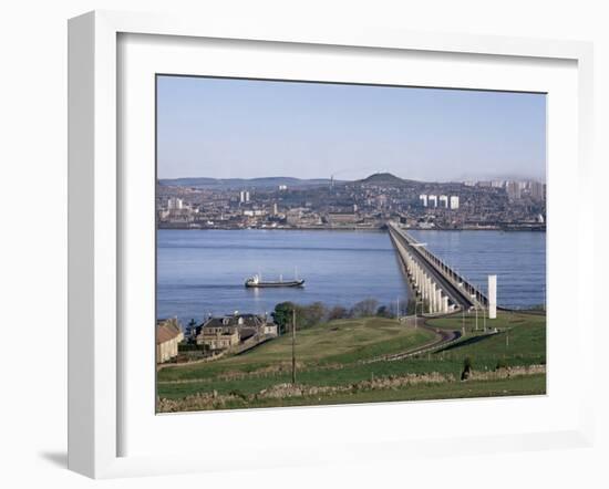 The Tay Bridge, Dundee, Angus, Scotland, United Kingdom-Adam Woolfitt-Framed Photographic Print