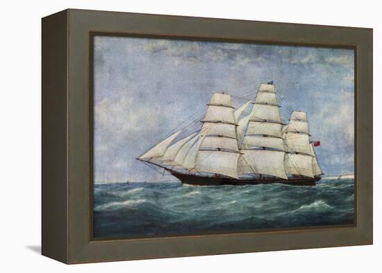 'The Tea Clipper Spindrift', (1938)-Unknown-Framed Premier Image Canvas