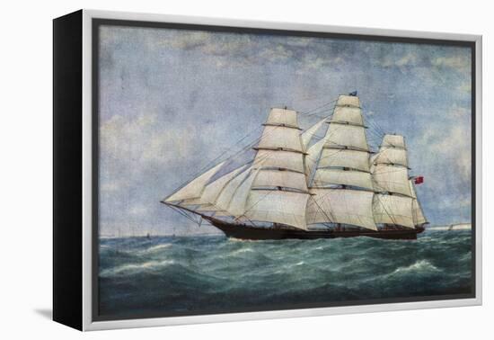 'The Tea Clipper Spindrift', (1938)-Unknown-Framed Premier Image Canvas