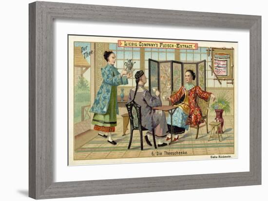 The Tea House-null-Framed Giclee Print