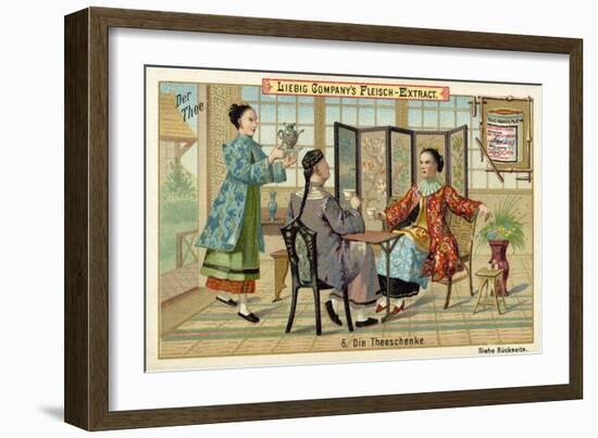 The Tea House-null-Framed Giclee Print