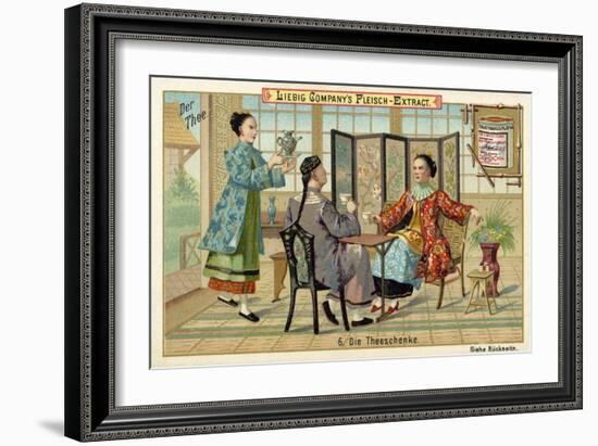 The Tea House-null-Framed Giclee Print