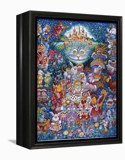 The Tea Party 2-Bill Bell-Framed Premier Image Canvas
