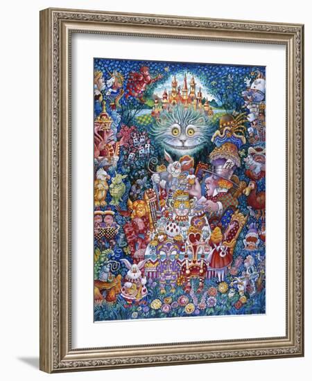 The Tea Party 2-Bill Bell-Framed Giclee Print