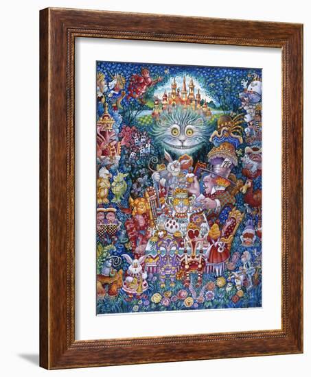 The Tea Party 2-Bill Bell-Framed Giclee Print