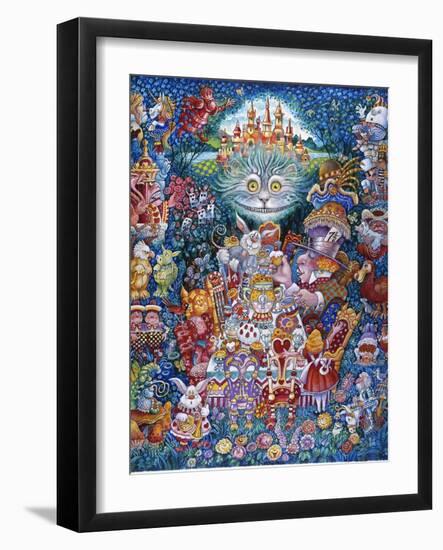 The Tea Party 2-Bill Bell-Framed Giclee Print