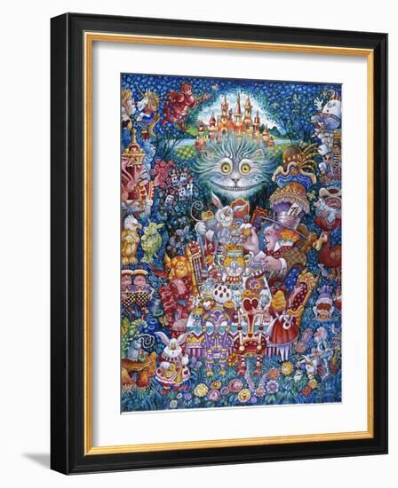 The Tea Party 2-Bill Bell-Framed Giclee Print