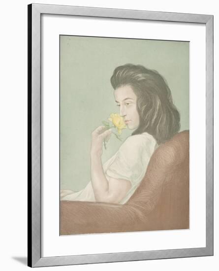 The Tea Rose, C.1900-Antoine Maurin-Framed Giclee Print