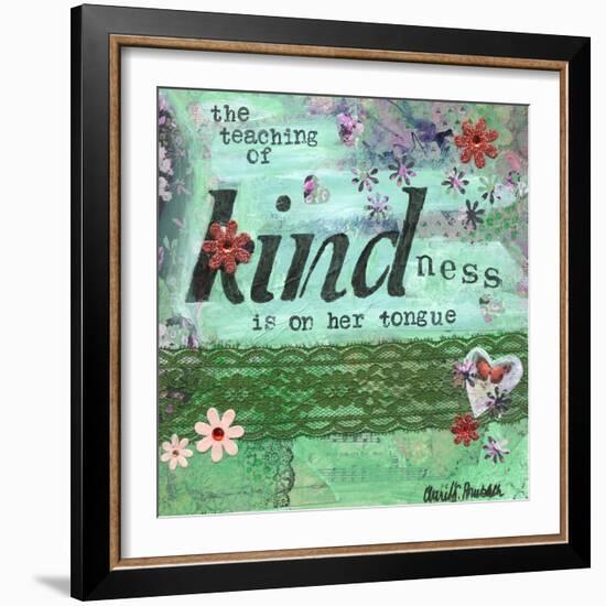 The Teaching Of Kindness-Cherie Burbach-Framed Art Print