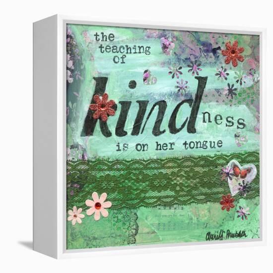 The Teaching Of Kindness-Cherie Burbach-Framed Stretched Canvas