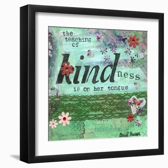 The Teaching Of Kindness-Cherie Burbach-Framed Art Print