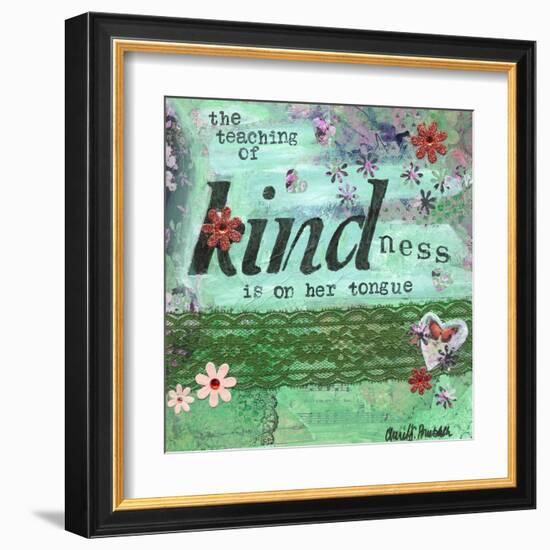 The Teaching Of Kindness-Cherie Burbach-Framed Art Print